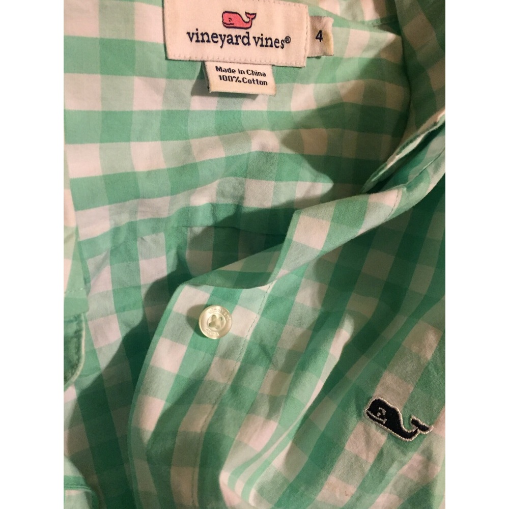SOLD Vineyard Vines flannel - Picture 5 of 7
